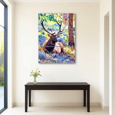 AUTO-MOCKUP ROOM | bull elk