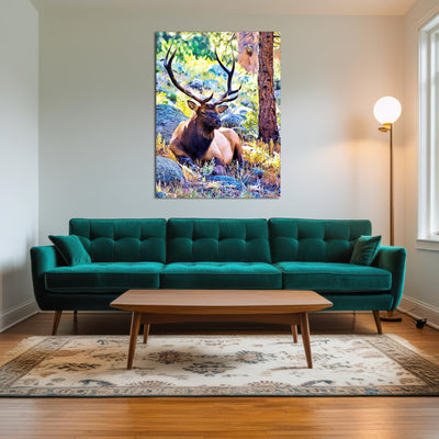 AUTO-MOCKUP ROOM | bull elk