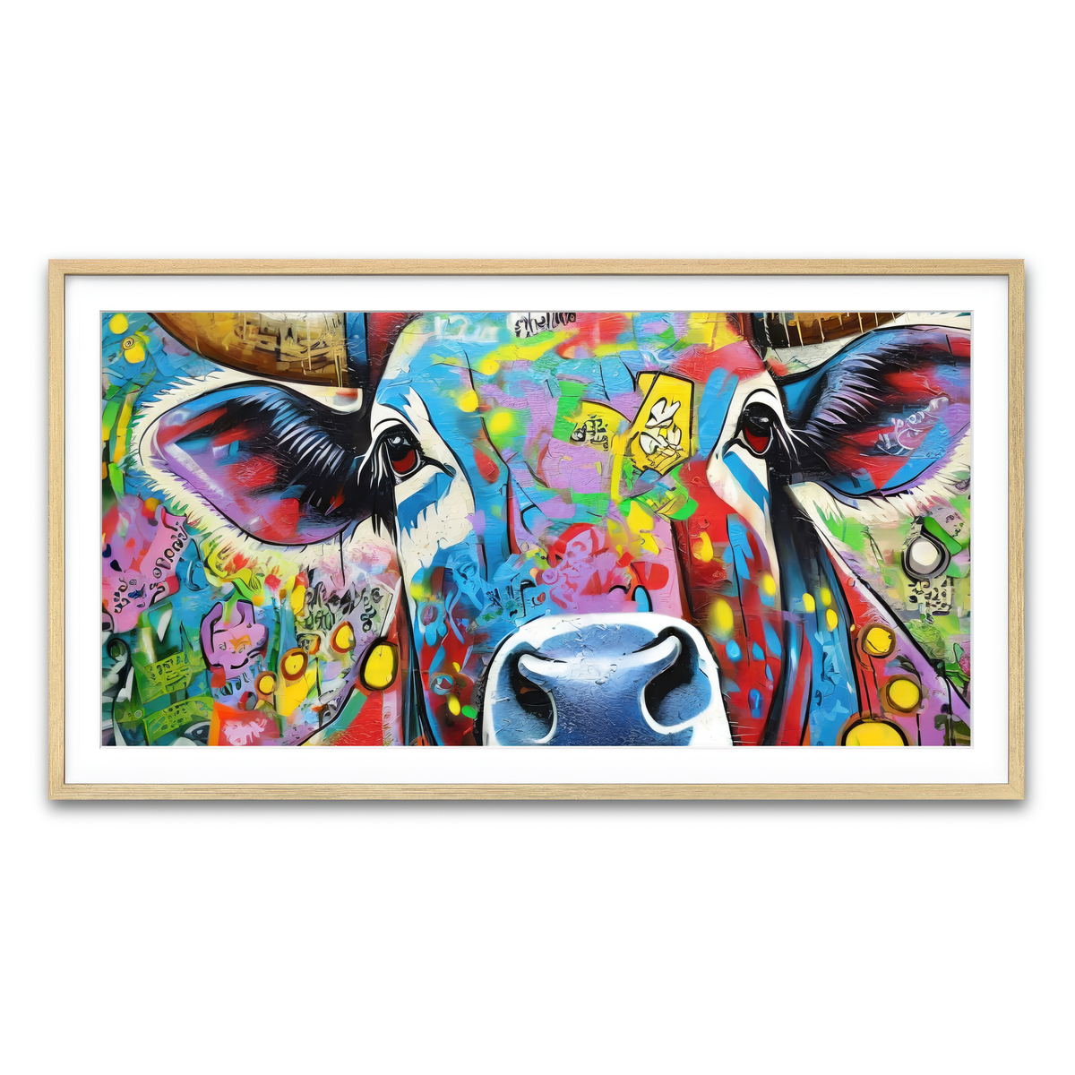 Framed Print 2x1 Natural