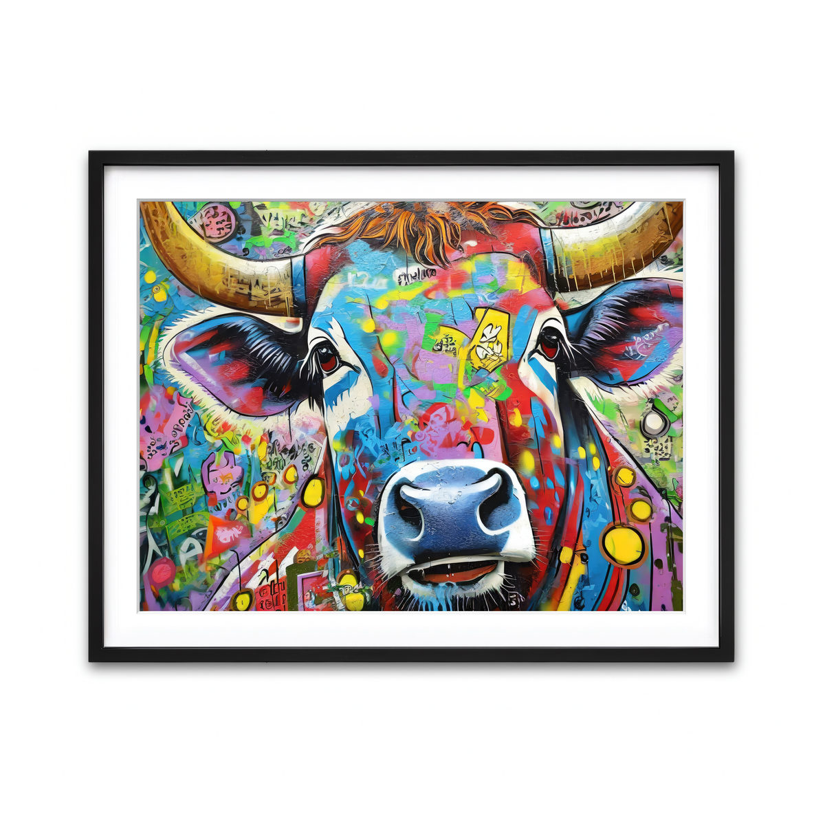 Framed Print 4x3 Black