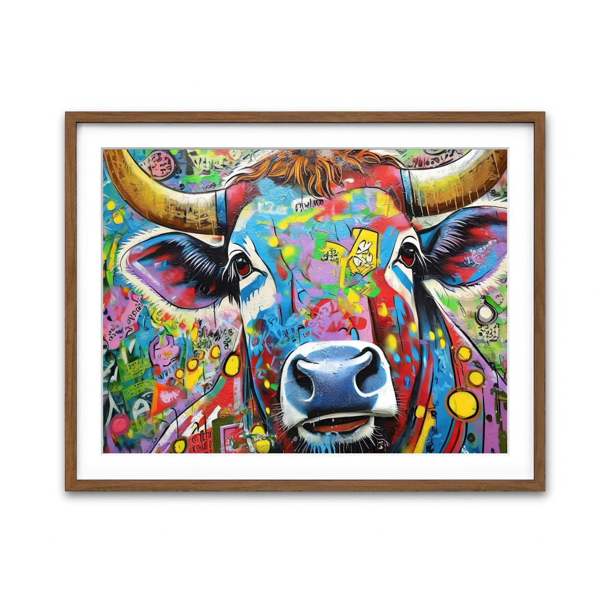 Framed Print 4x3 Walnut