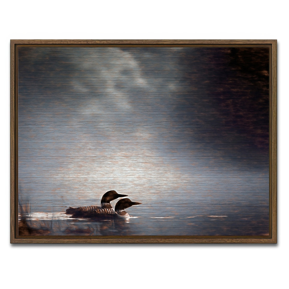 AUTO-MOCKUP WHITE | by your side | 1 Piece | Walnut Framed Canvas | group=4x3