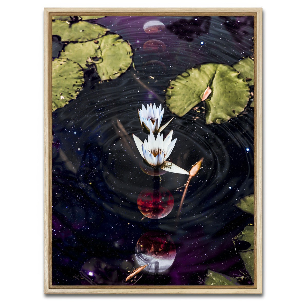 AUTO-MOCKUP WHITE | calm | 1 Piece | Natural Framed Canvas | group=3x4