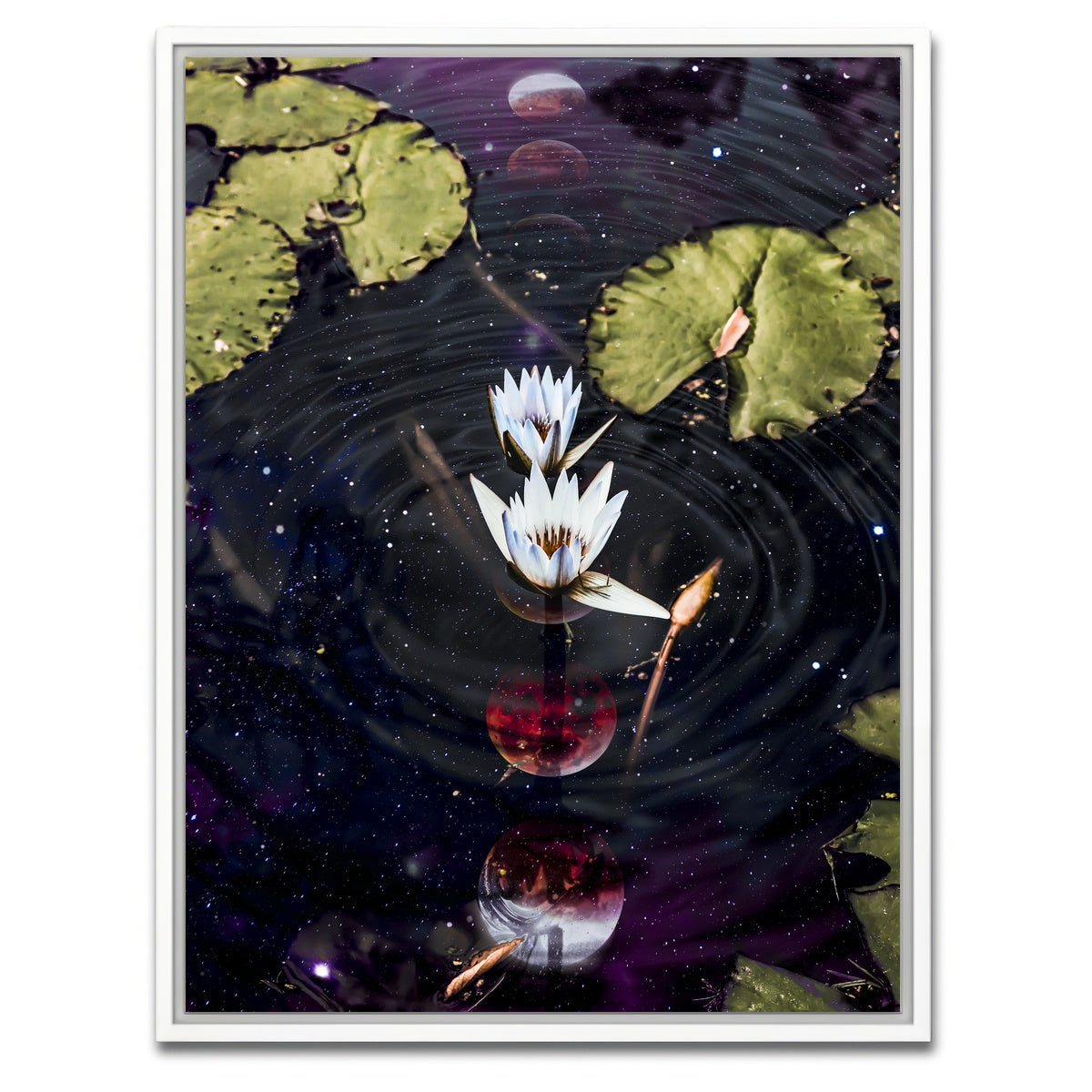 AUTO-MOCKUP WHITE | calm | 1 Piece | White Framed Canvas | group=3x4