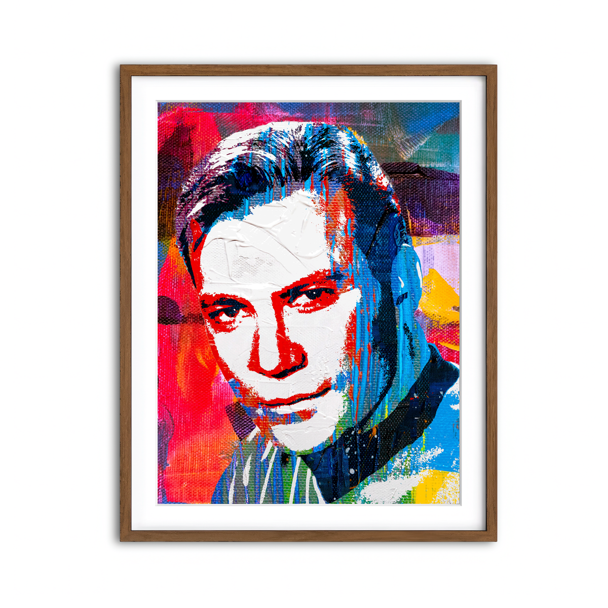 Framed Print 3x4 Walnut