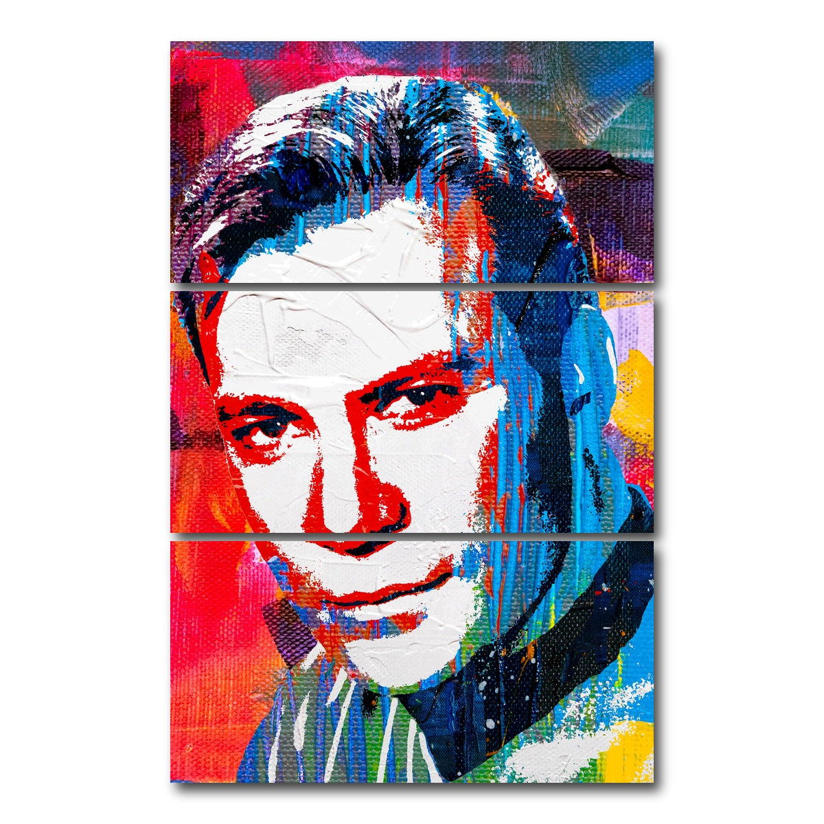 AUTO-MOCKUP WHITE | capt kirk | 3 Piece | Gallery Wrap Canvas | group=12x24_stacked