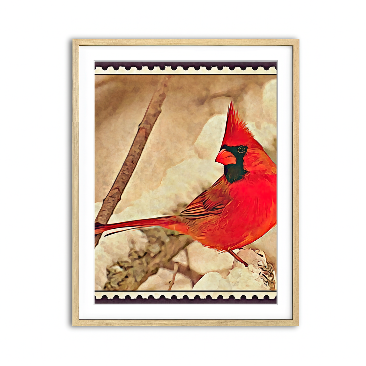 Framed Print 3x4 Natural