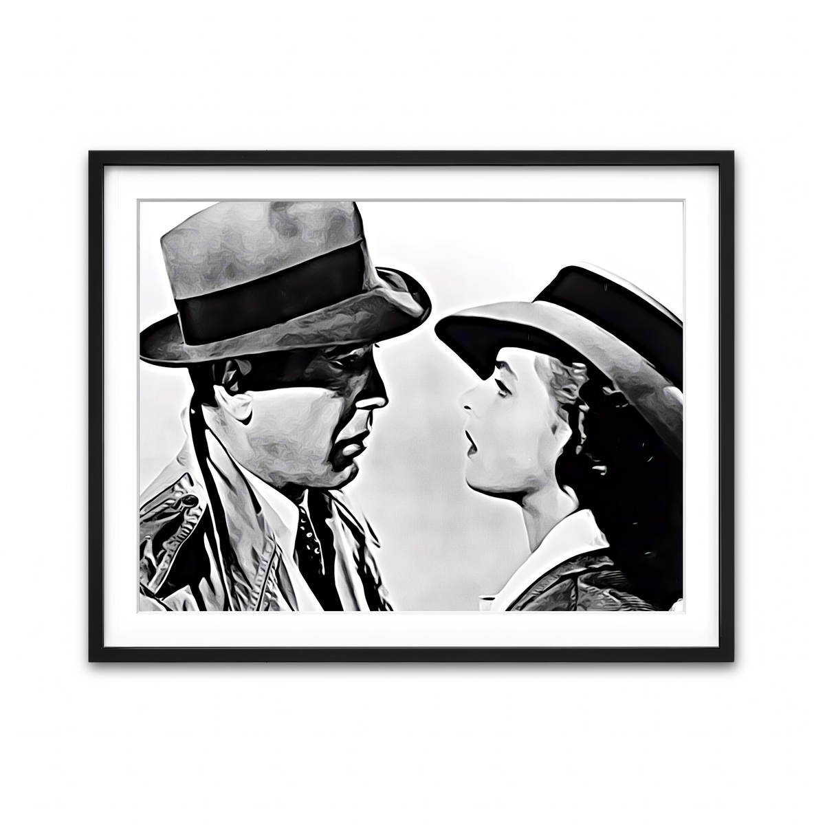 Framed Print 4x3 Black