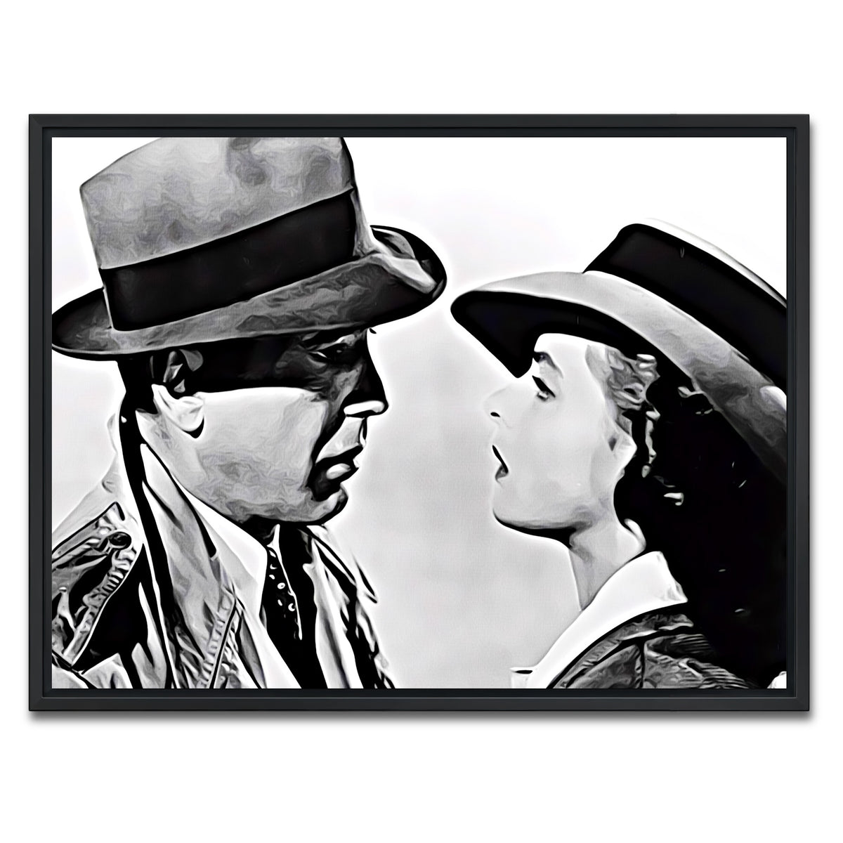 AUTO-MOCKUP WHITE | casablanca | 1 Piece | Black Framed Canvas | group=4x3