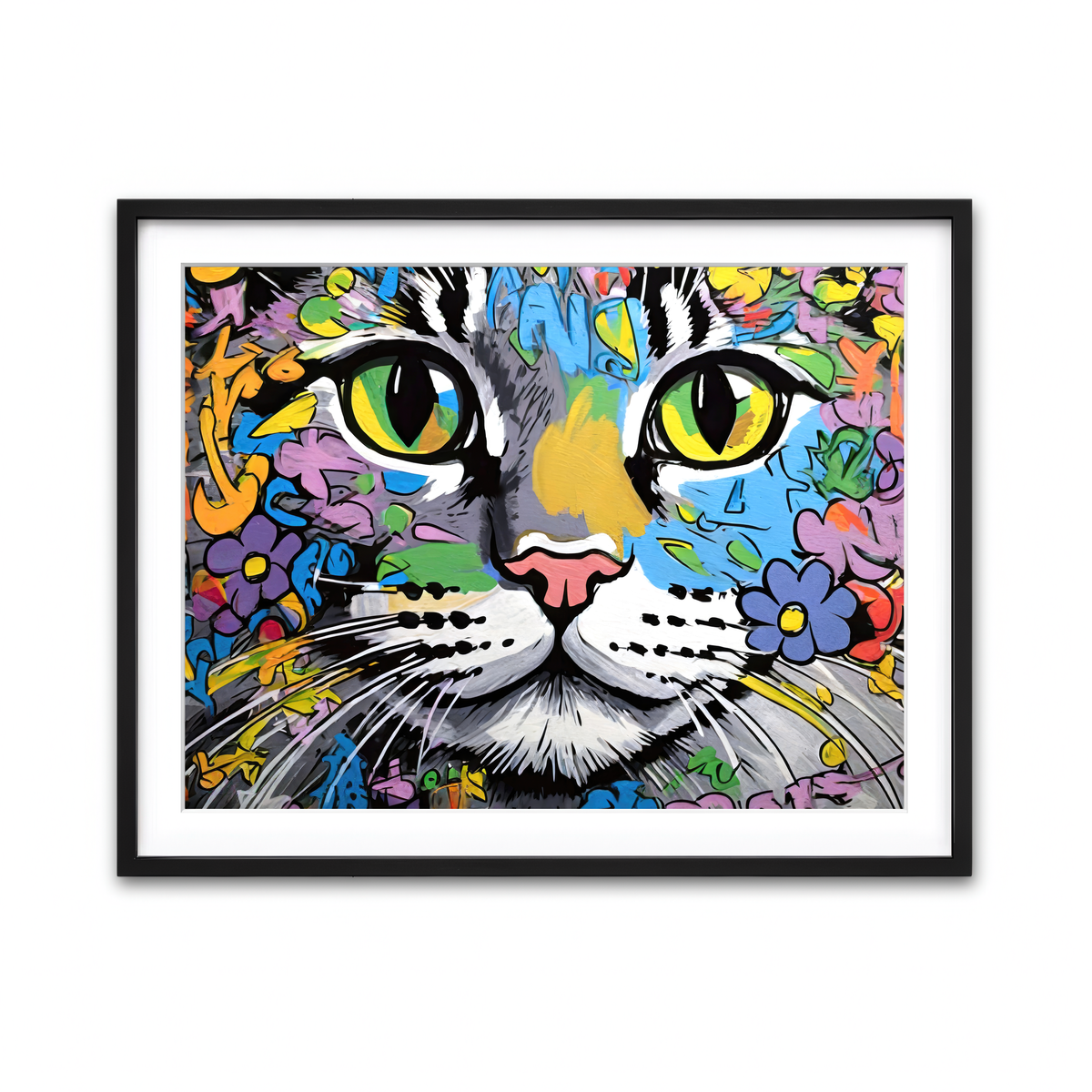 Framed Print 4x3 Black