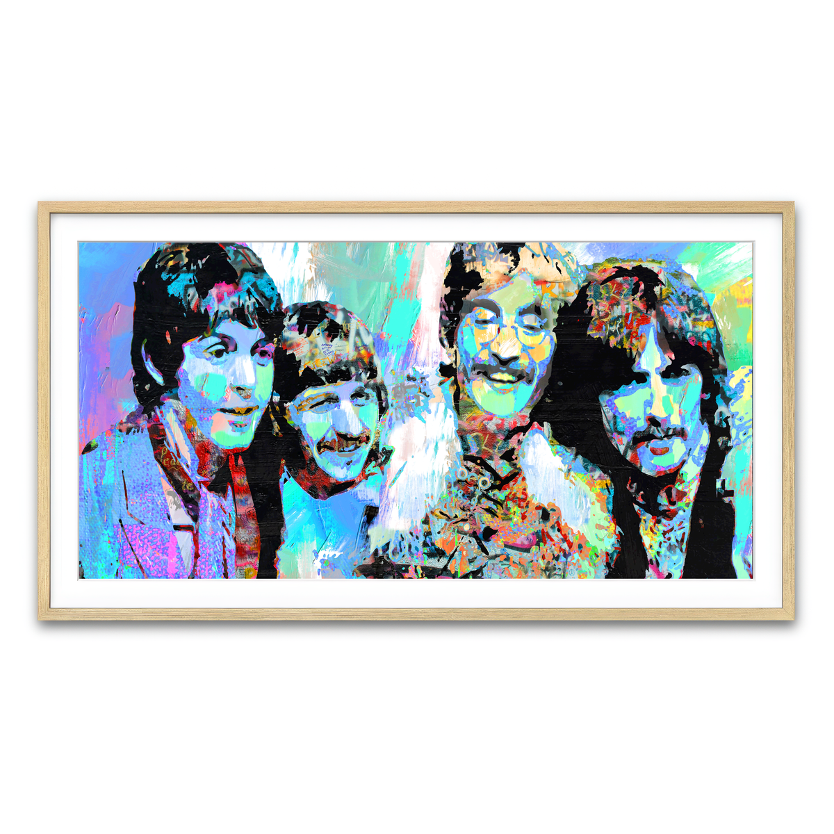 Framed Print 2x1 Natural