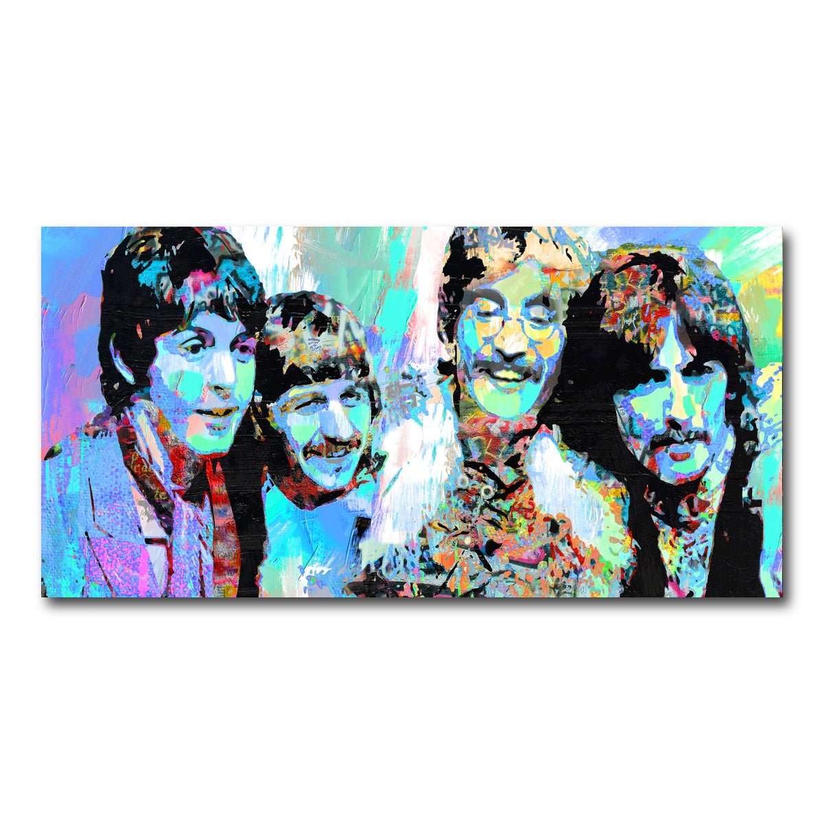 AUTO-MOCKUP WHITE | celebrate beatles | 1 Piece | Gallery Wrap Canvas | group=2x1
