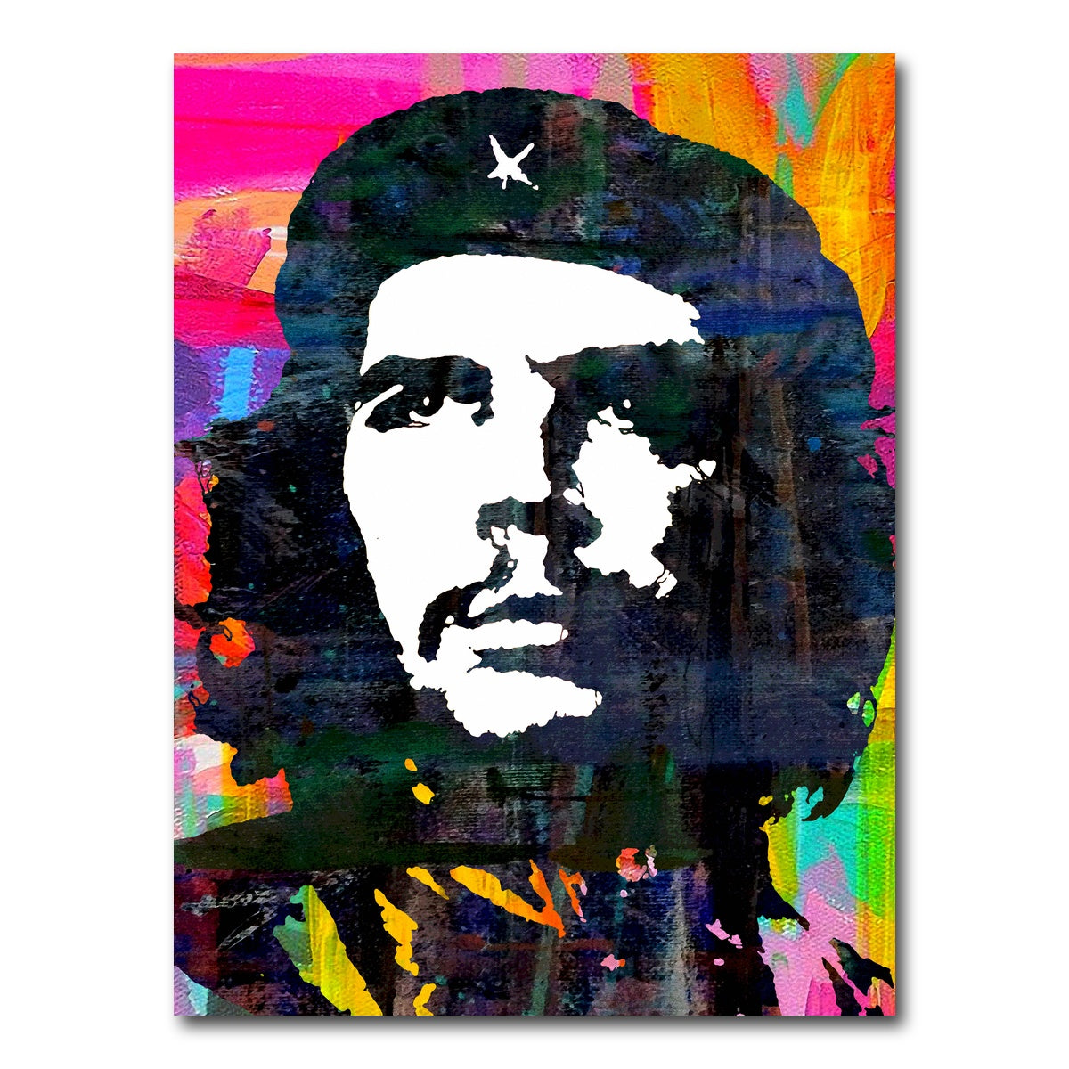 AUTO-MOCKUP WHITE | che guevara color | 1 Piece | Gallery Wrap Canvas | group=3x4