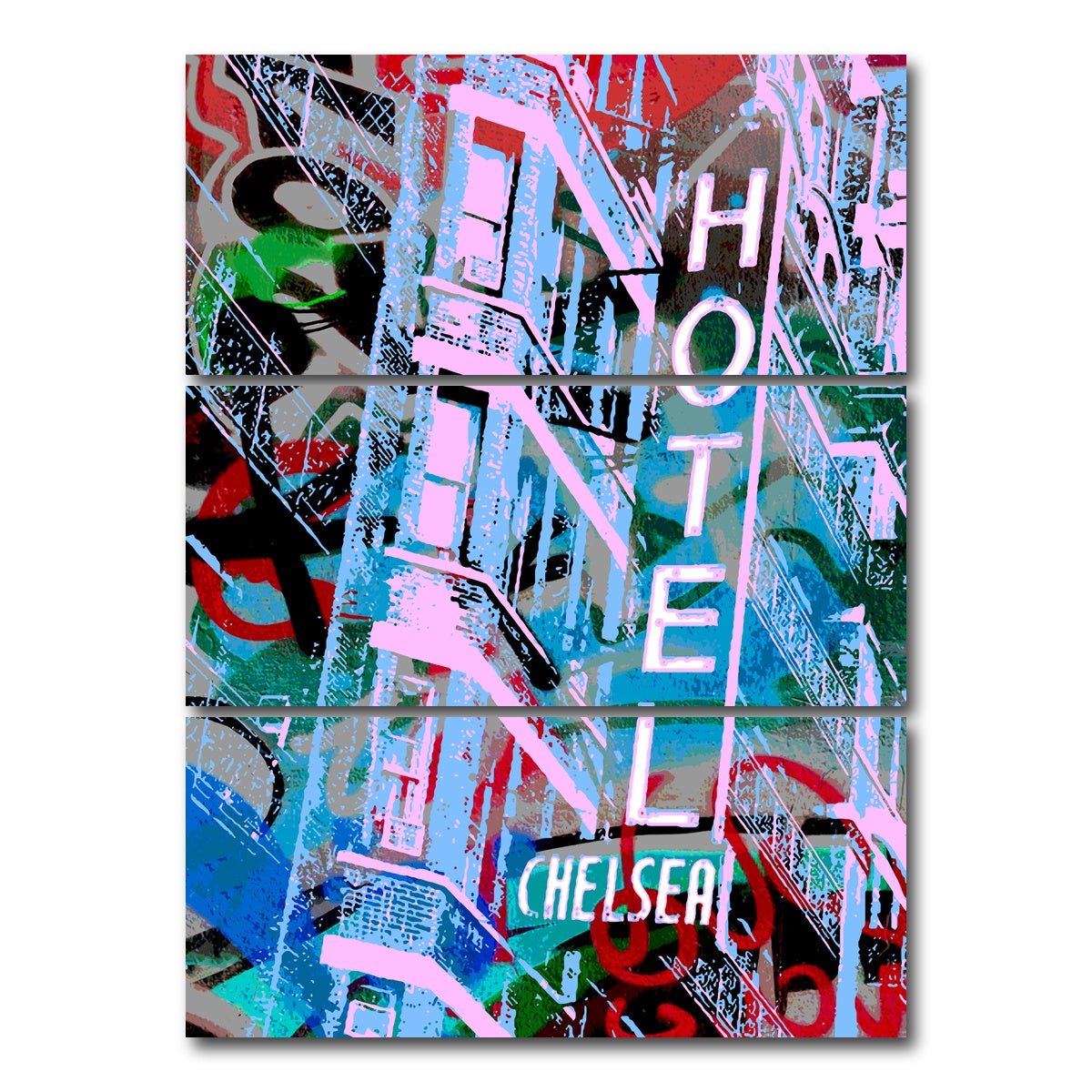 AUTO-MOCKUP WHITE | chelsea hotel | 3 Piece | Gallery Wrap Canvas | group=8x18_stacked