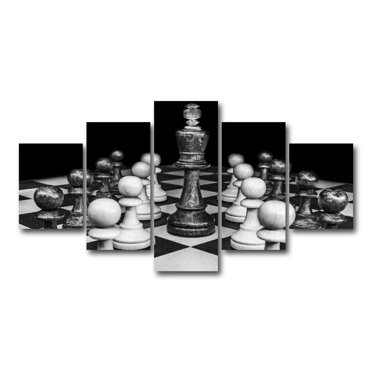 AUTO-MOCKUP WHITE | chess | 5 Piece | Gallery Wrap Canvas | group=5_short