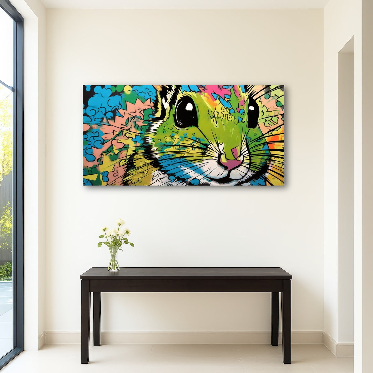 AUTO-MOCKUP ROOM | chipmunk graffiti