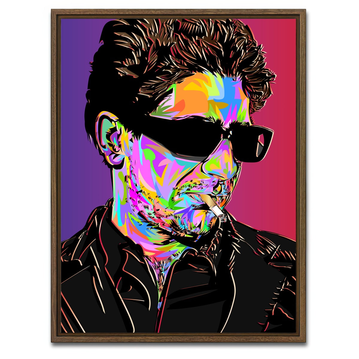 AUTO-MOCKUP WHITE | christopher | 1 Piece | Walnut Framed Canvas | group=3x4