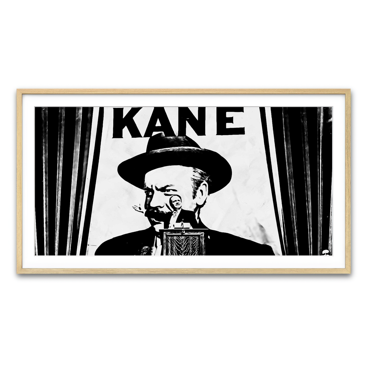 Framed Print 2x1 Natural