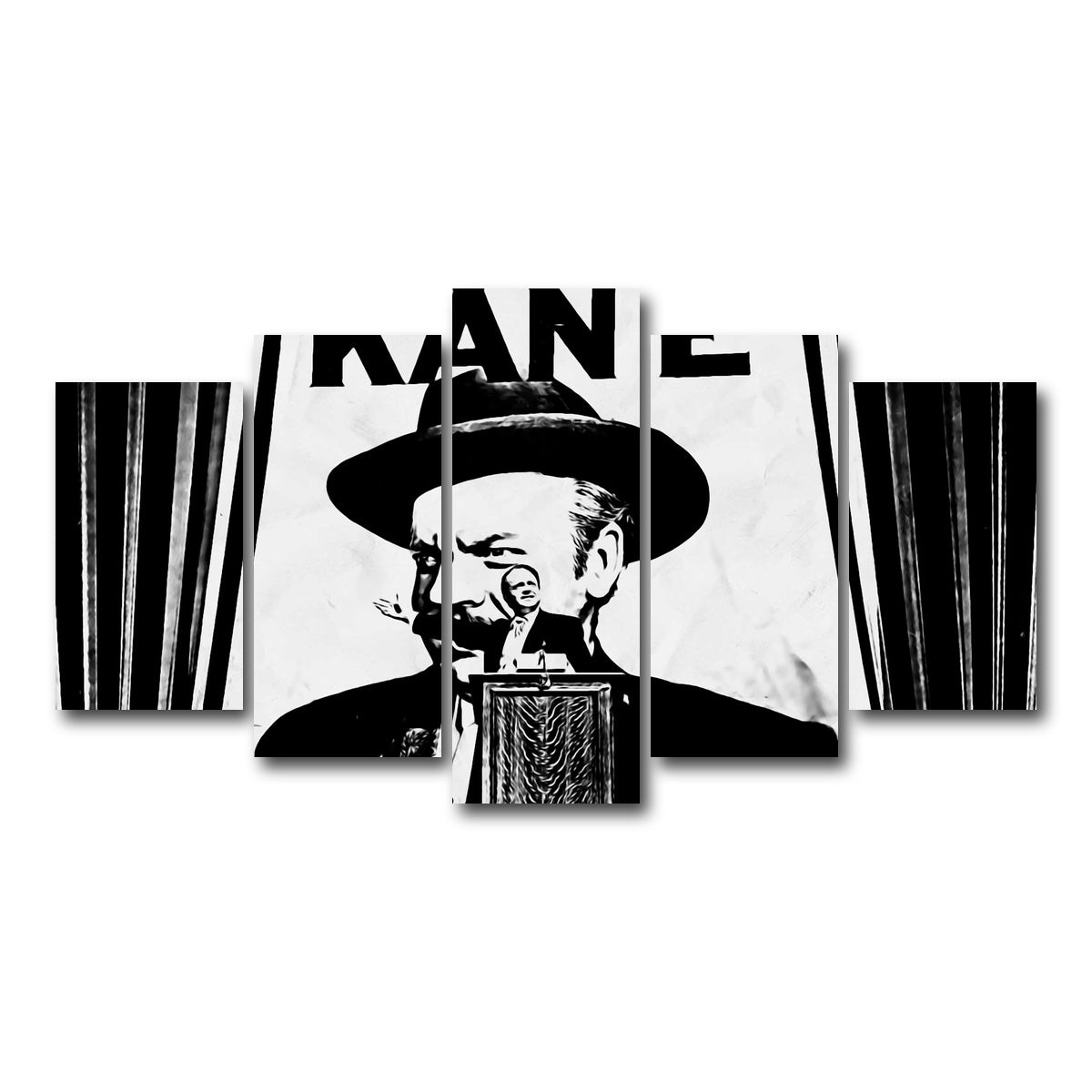 AUTO-MOCKUP WHITE | citizen kane | 5 Piece | Gallery Wrap Canvas | group=5_normal