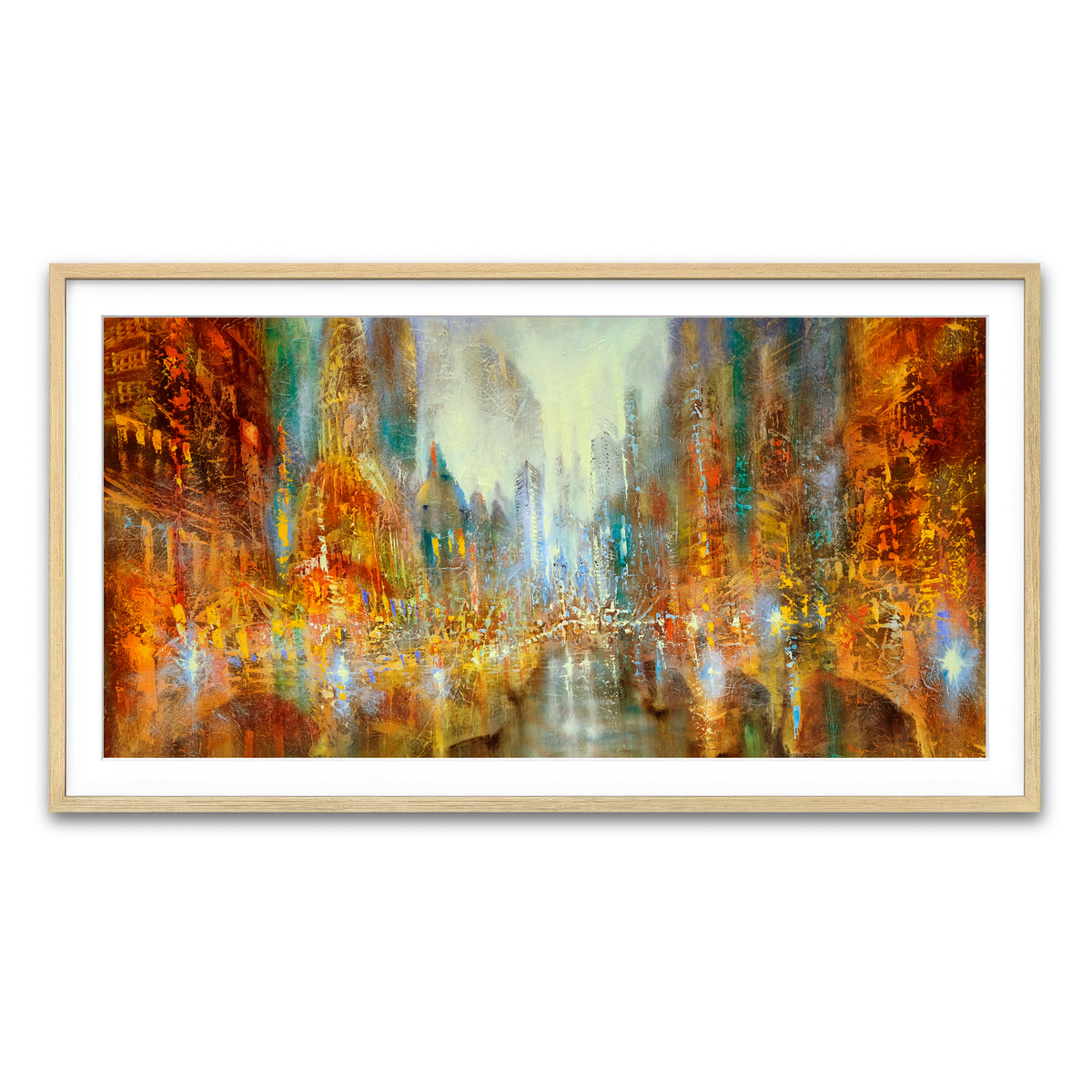 Framed Print 2x1 Natural