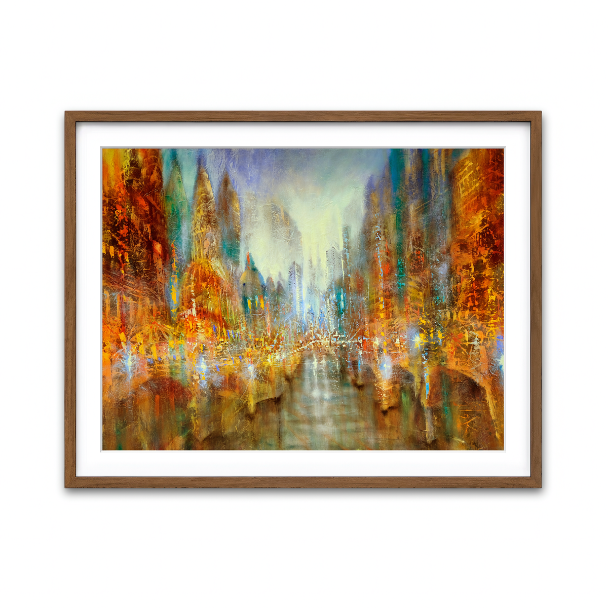 Framed Print 4x3 Walnut