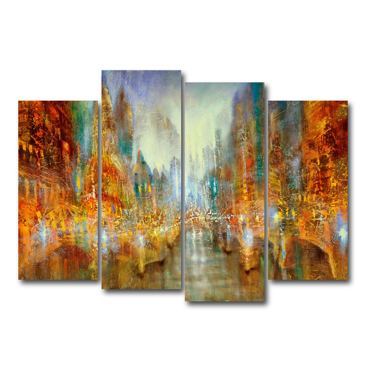 AUTO-MOCKUP WHITE | city of lights | 4 Piece | Gallery Wrap Canvas | group=4_normal