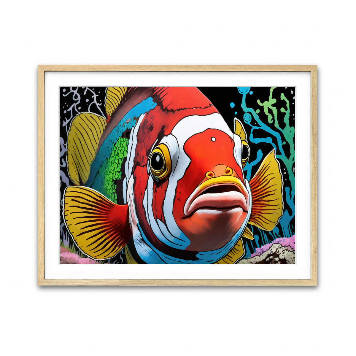 Framed Print 4x3 Natural