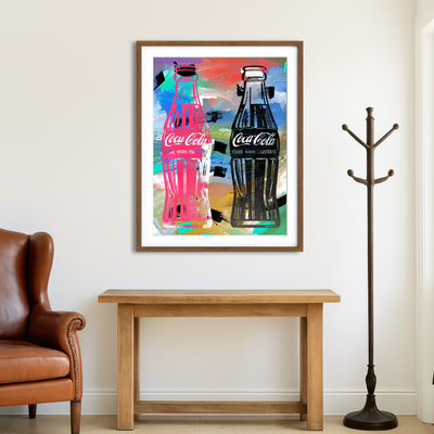 AUTO-MOCKUP ROOM | Cola Wall Art