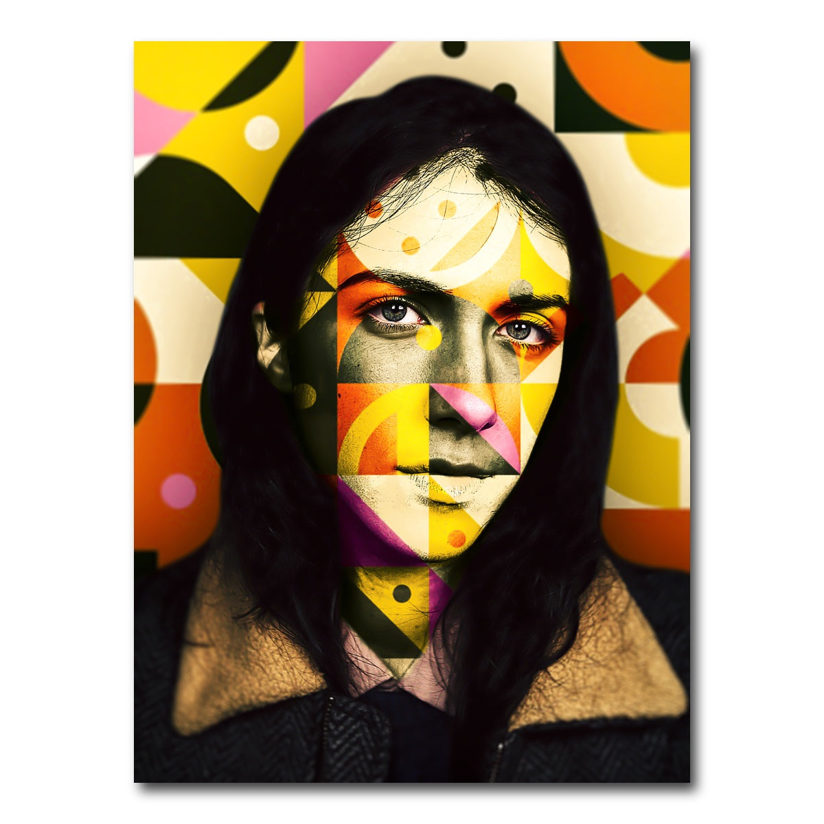 AUTO-MOCKUP WHITE | colorful | 1 Piece | Gallery Wrap Canvas | group=3x4