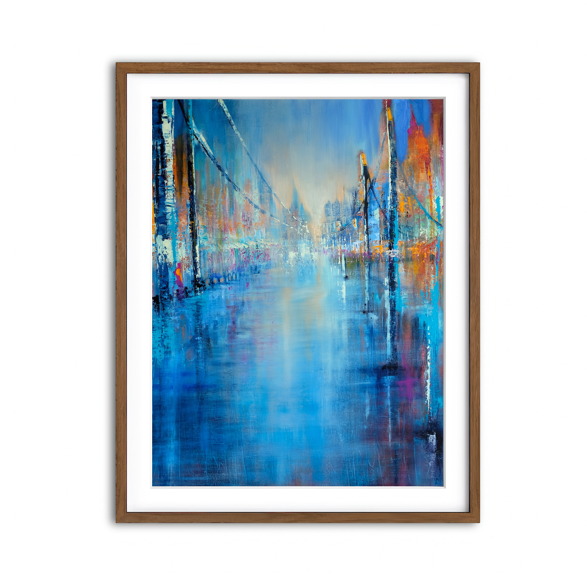 Framed Print 3x4 Walnut