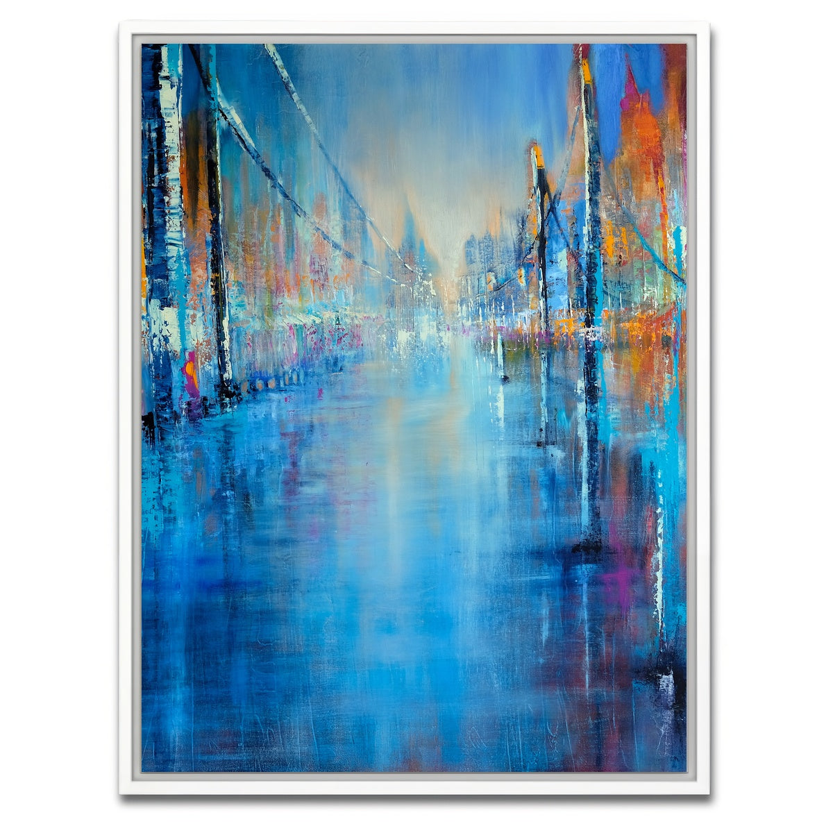 AUTO-MOCKUP WHITE | coming home | 1 Piece | White Framed Canvas | group=3x4