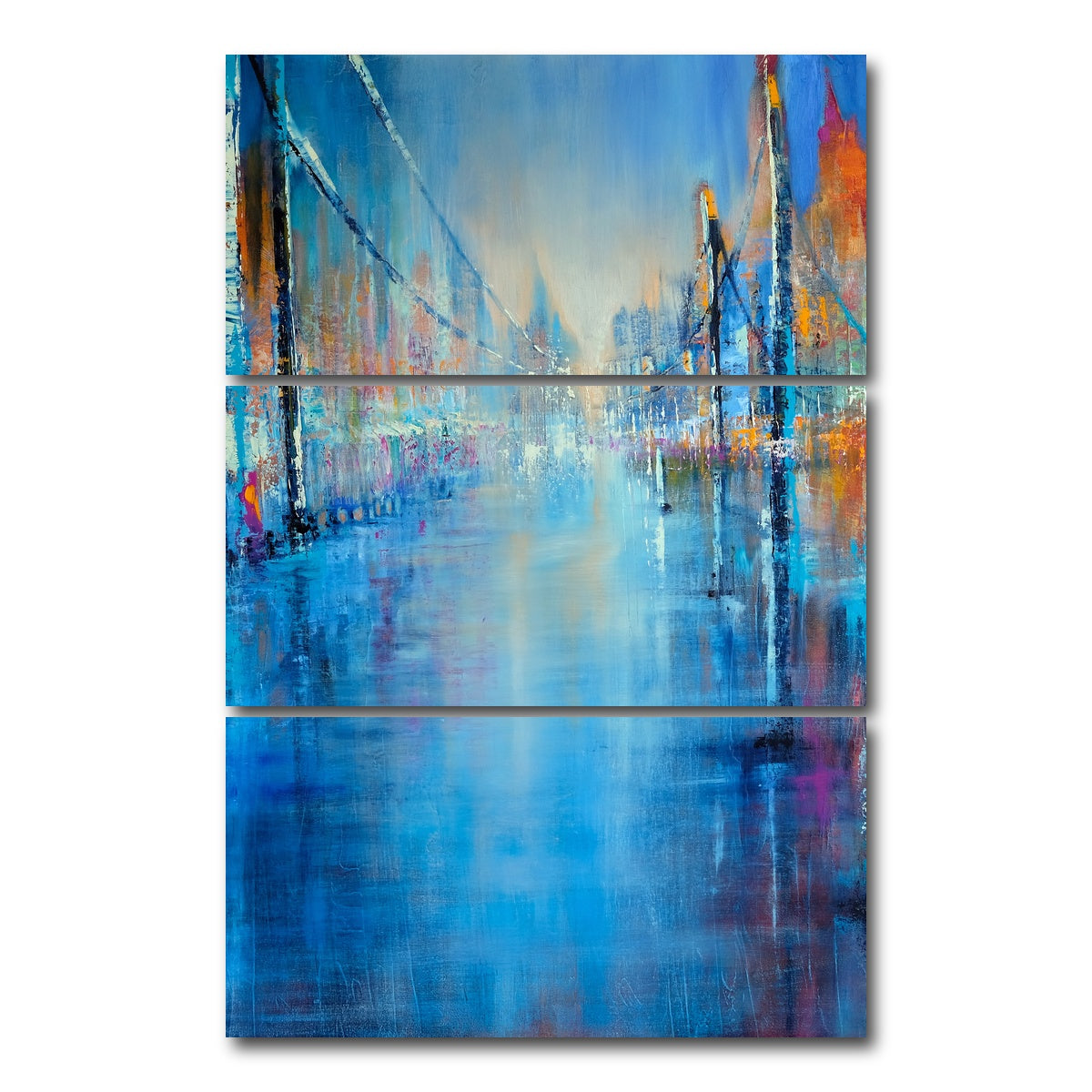 AUTO-MOCKUP WHITE | coming home | 3 Piece | Gallery Wrap Canvas | group=12x24_stacked