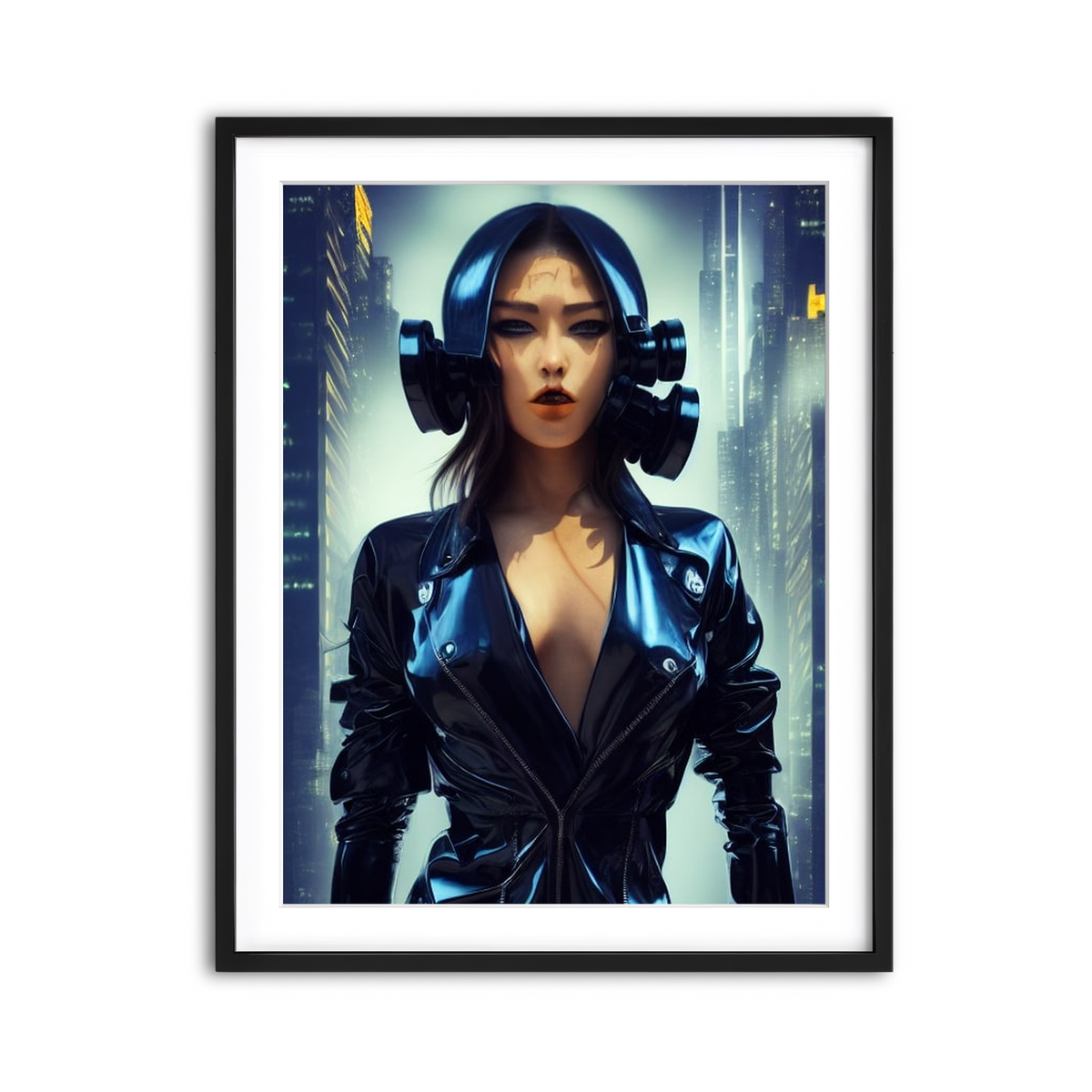 Framed Print 3x4 Black