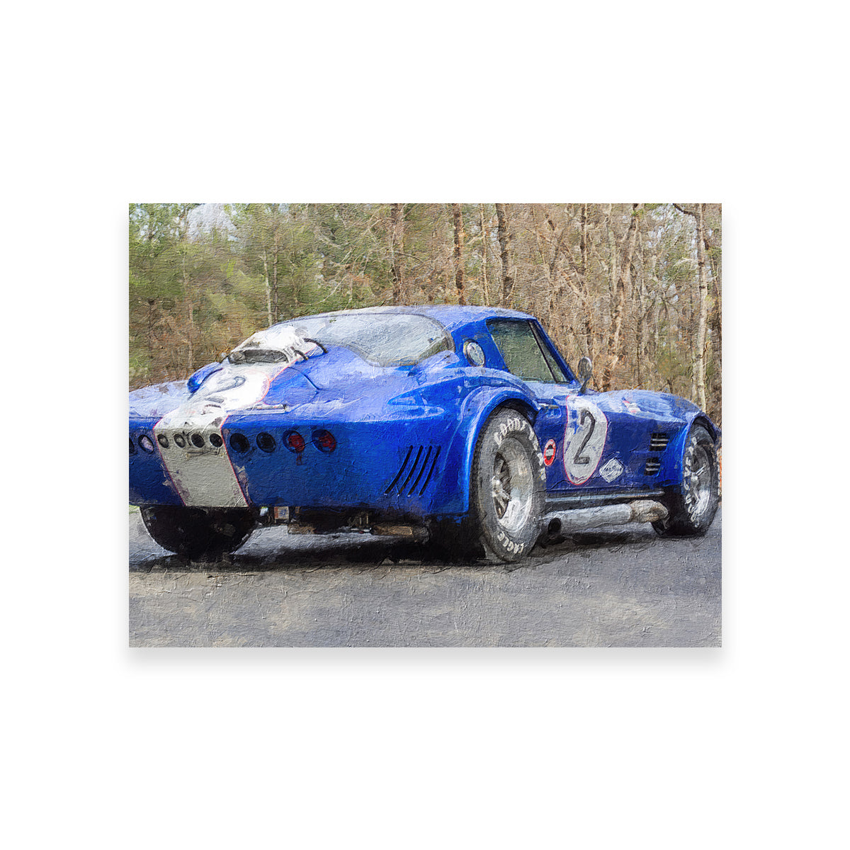 Corvette Grand Sport No. 2 Wall Art