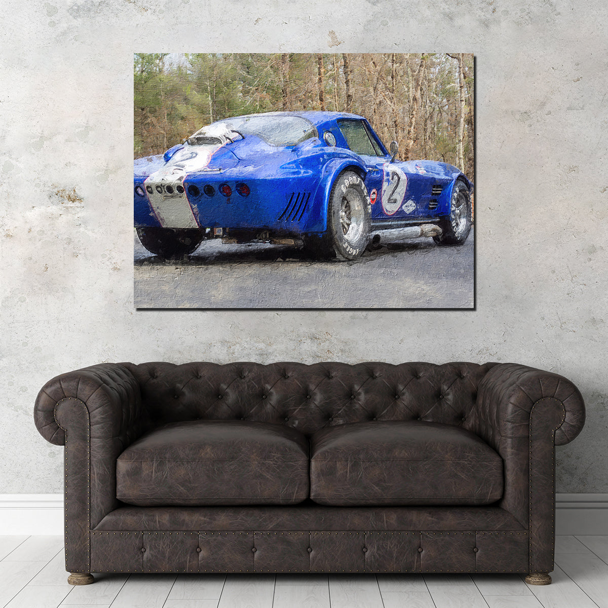 Corvette Grand Sport No. 2 Wall Art