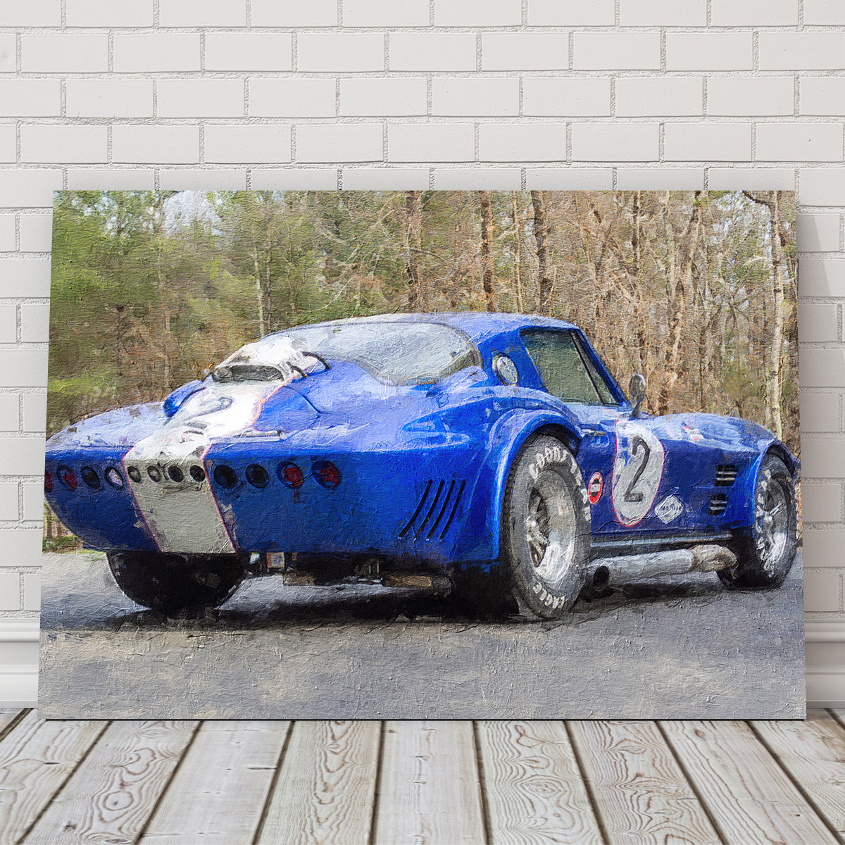 Corvette Grand Sport No. 2 Wall Art