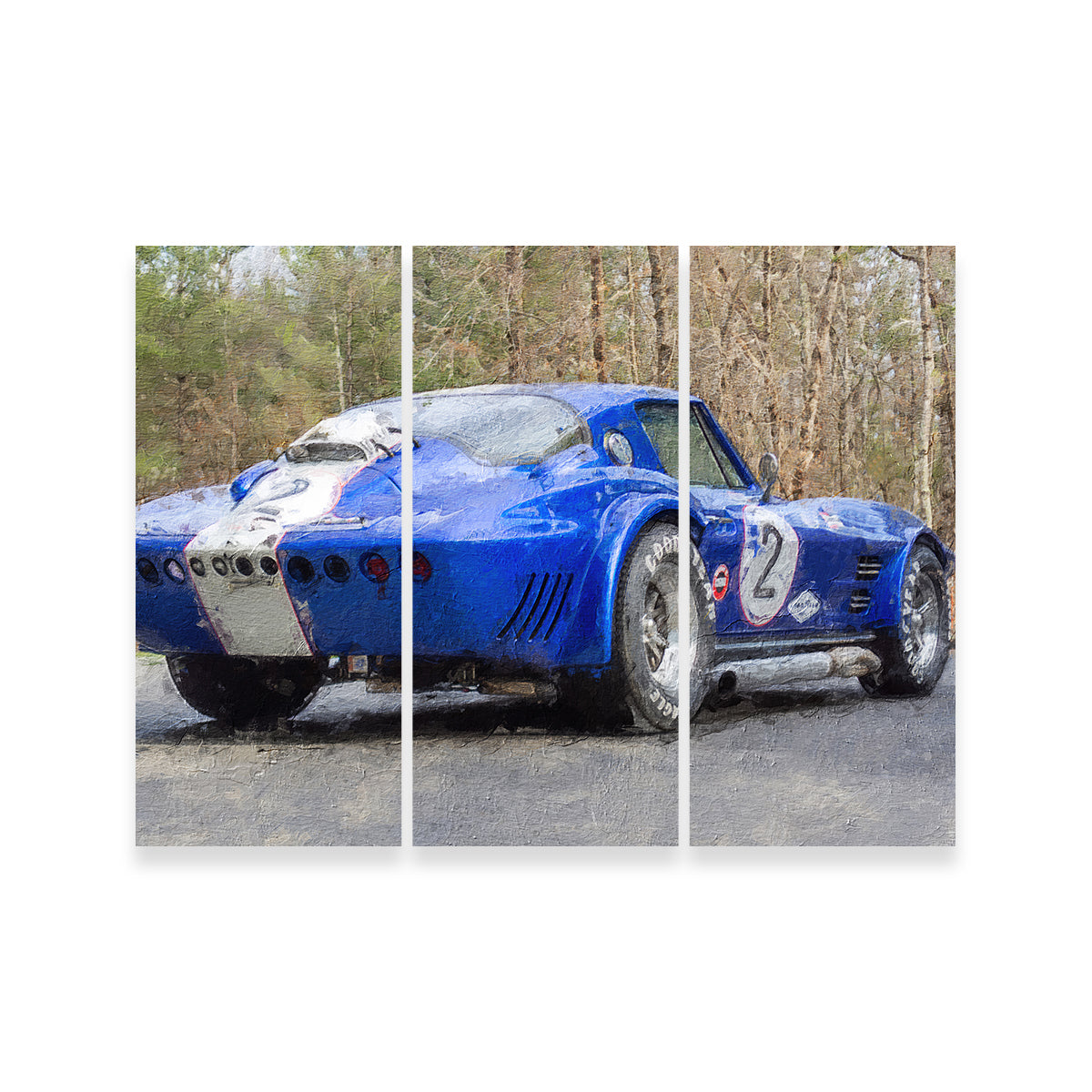 Corvette Grand Sport No. 2 Wall Art