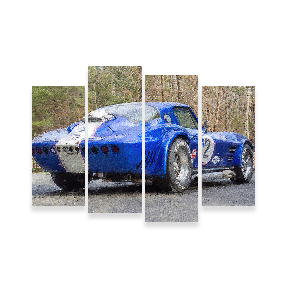Corvette Grand Sport No. 2 Wall Art