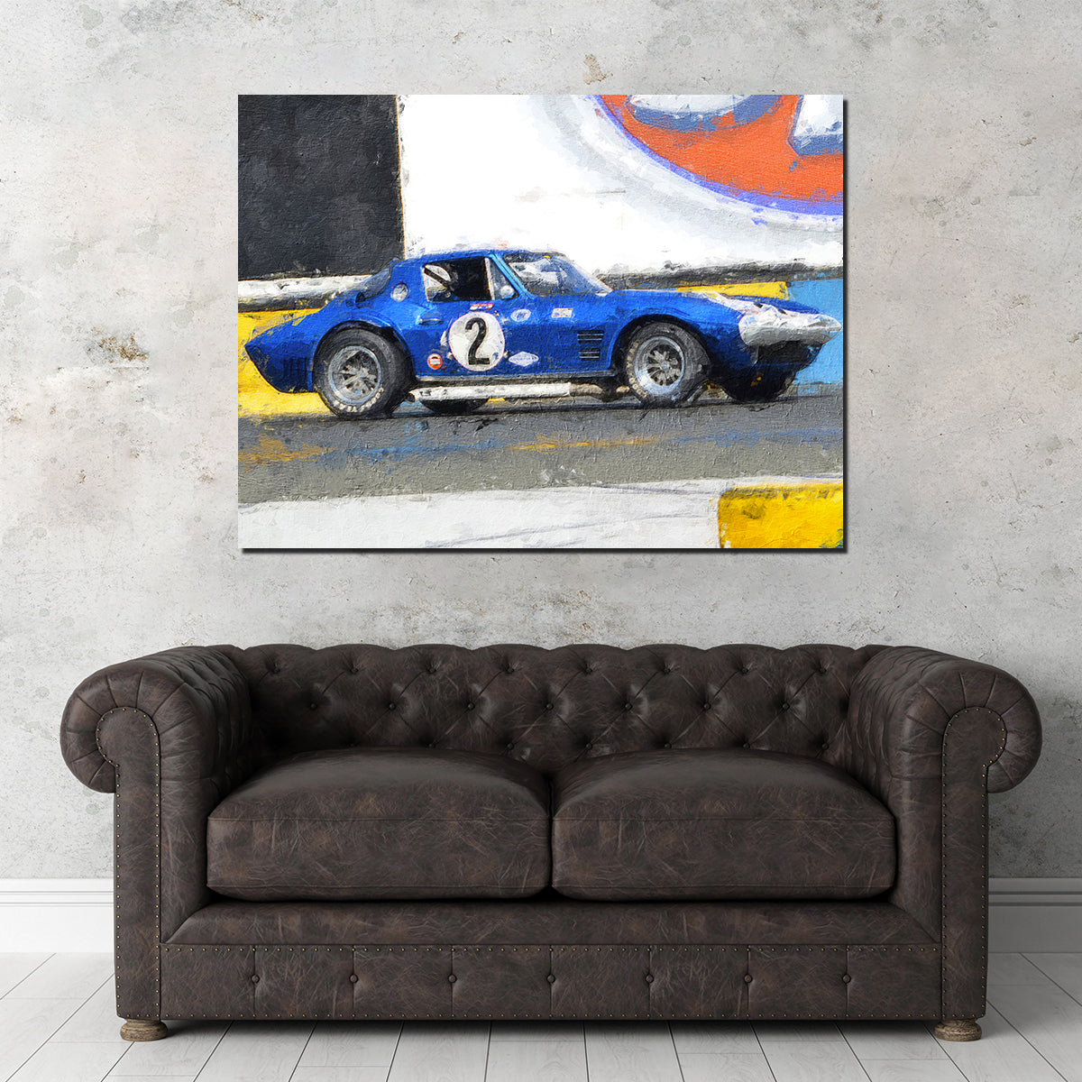 Corvette Grand Sport Side Wall Art