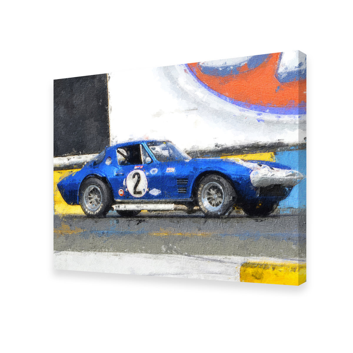 Corvette Grand Sport Side Wall Art