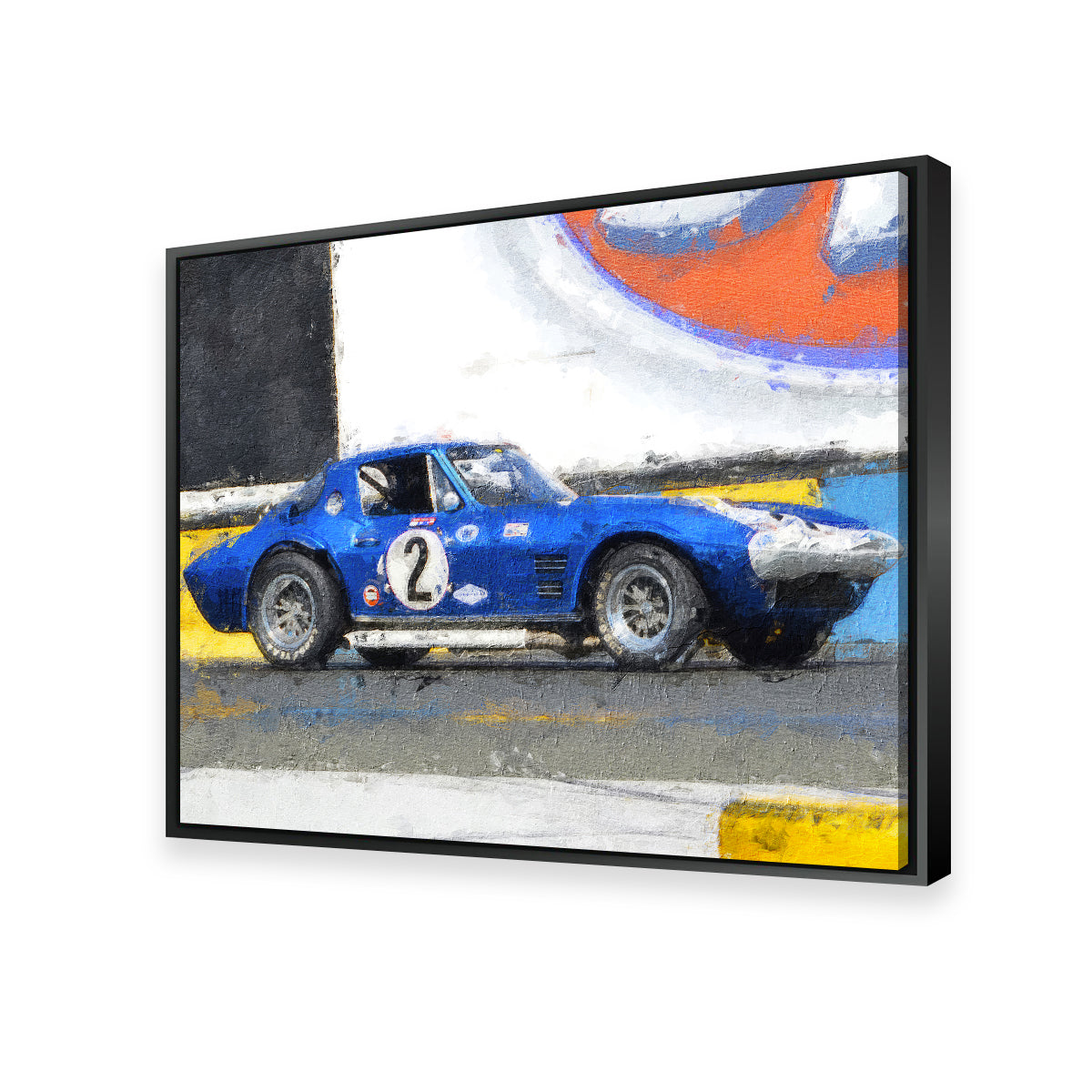 Corvette Grand Sport Side Wall Art