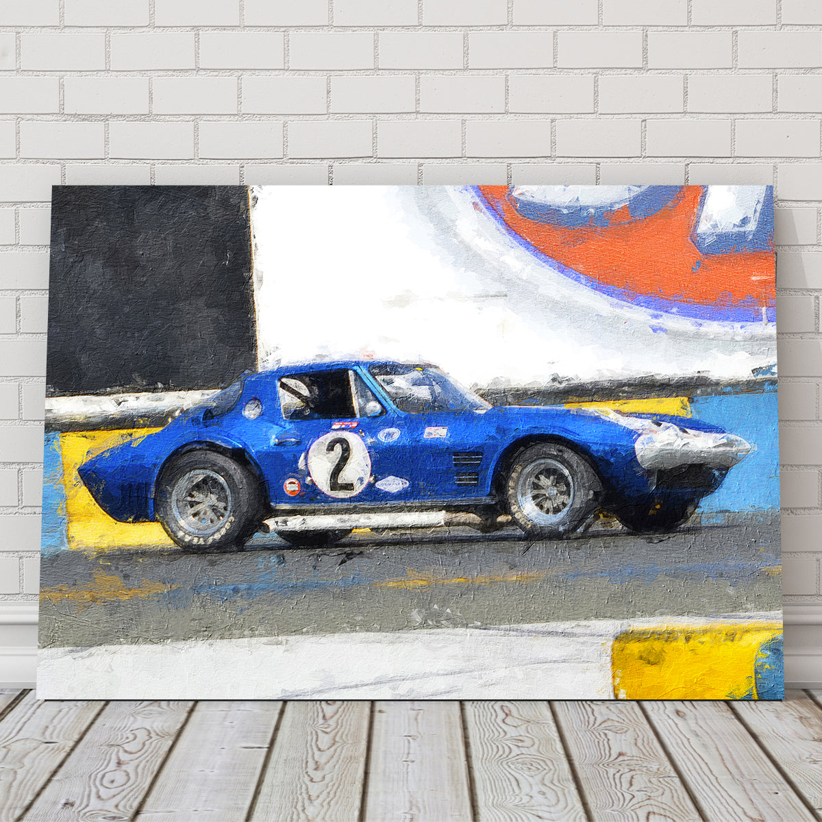 Corvette Grand Sport Side Wall Art