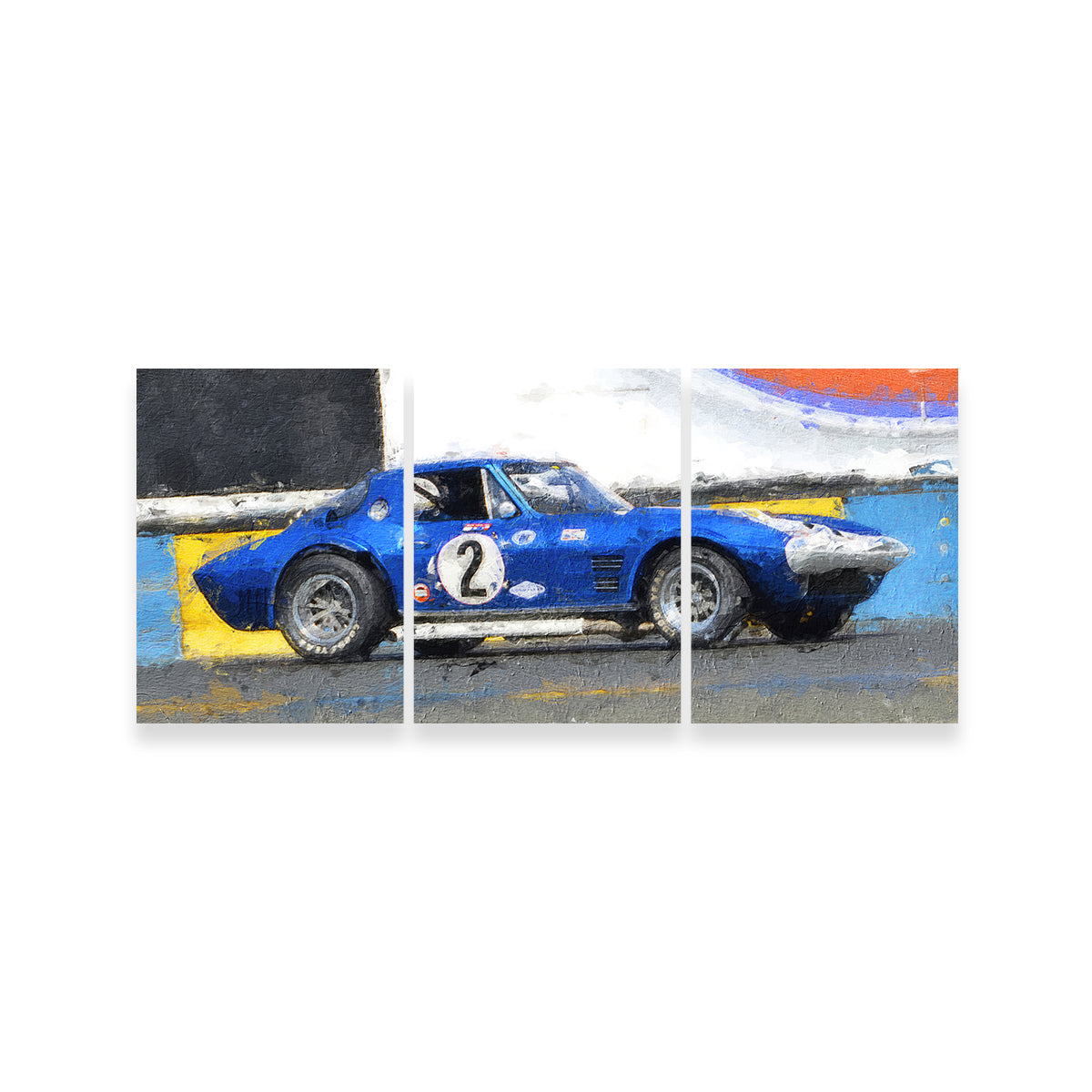 Corvette Grand Sport Side Wall Art