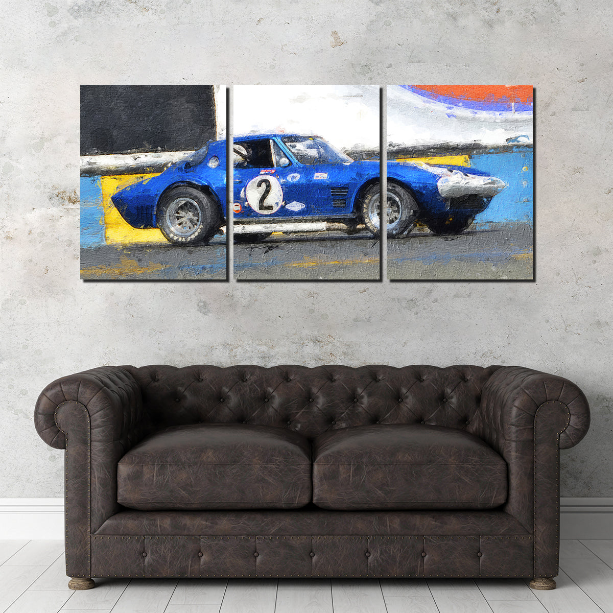 Corvette Grand Sport Side Wall Art