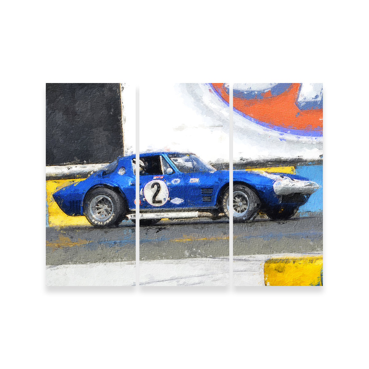 Corvette Grand Sport Side Wall Art
