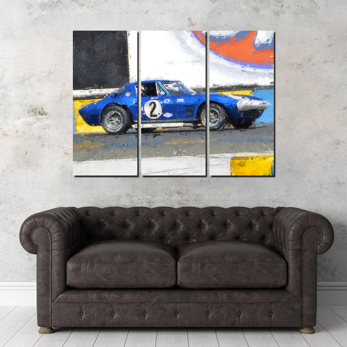 Corvette Grand Sport Side Wall Art