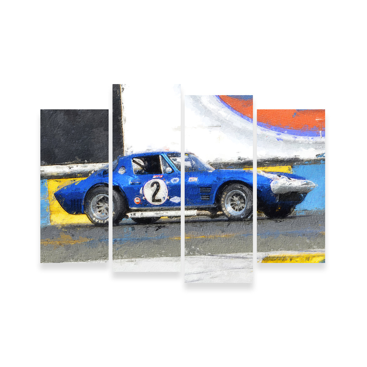 Corvette Grand Sport Side Wall Art