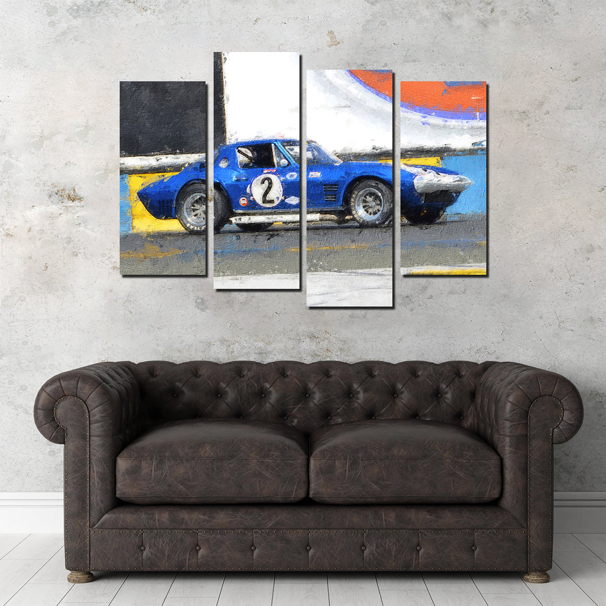 Corvette Grand Sport Side Wall Art