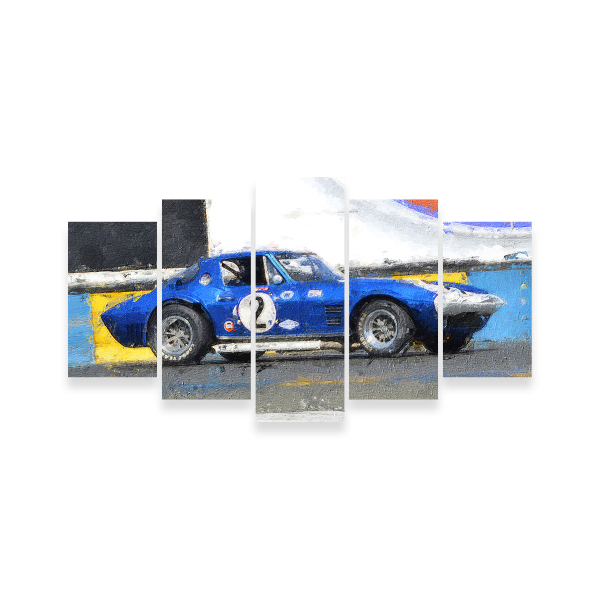 Corvette Grand Sport Side Wall Art