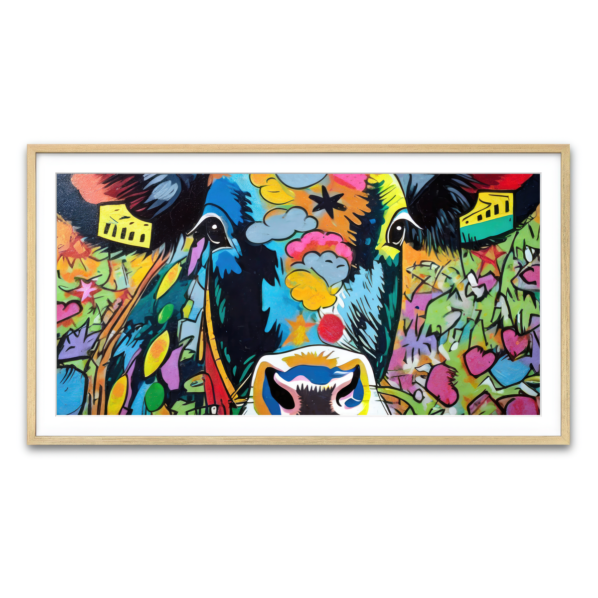 Framed Print 2x1 Natural